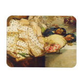 ペピラとその娘ホアキン・ソロラ マグネット (横)