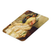 ペピラとその娘ホアキン・ソロラ マグネット (左側)