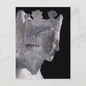 ペピンの墓'短い',フランクの王 ポストカード (正面)