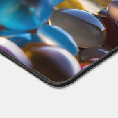 ペブルカラーズ穏やかな平和な自然 デスクマット (コーナー)