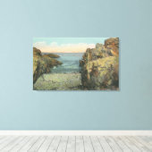 ペブルコーブビュー キャンバスプリント (インサイチュ (ウッドフロア))