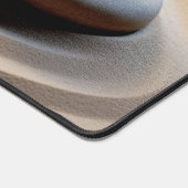 ペブルサンド穏やかな平和自然 デスクマット (コーナー)