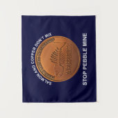 ペブルストップマイン – ペブル鉱山ペニー タペストリー (正面)