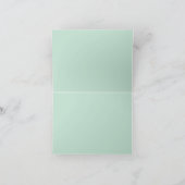 ペブルハートありがとう カード (内部)