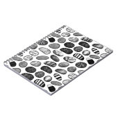 ペブルパターン ノートブック (左側)