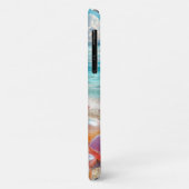 ペブルビーチの海景色 静かな海の石 自然 Case-Mate iPhoneケース (裏面/左)