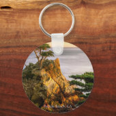 ペブルビーチ（カリフォルニア） キーホルダー (正面)