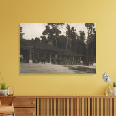 ペブルビーチ, CA – ファーズインザシーバイ キャンバスプリント (インサイチュ (リビング))