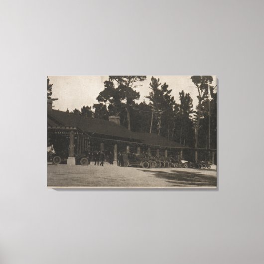 ペブルビーチ, CA – ファーズインザシーバイ キャンバスプリント (正面)