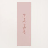 ペブル上の平和な海殻ビーチ自然写真 ヨガマット (裏面)