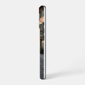 ペブル海タウン iPhone 16ケース (左側面)