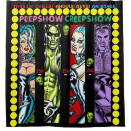 ペプショークレプショー シャワーカーテン