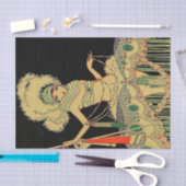 「ペプラム・コスチューム」1926年 マガジン・カバー by J カルロス 薄葉紙 (クラフト)