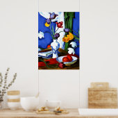 ペプレ – チューリップとフルーツ ポスター (キッチン)