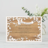 ペペル ピカド ウェディング インビテーション - ラブリー ダヴ (スタンド正面)