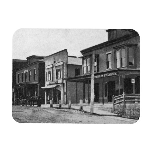 ペペレル・マサチューセッツの歴史 マグネット (横)