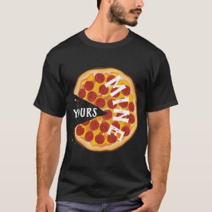 ペペロおもしろいニピザかわいいグルメパーティー Tシャツ