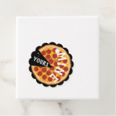 ペペロおもしろいニピザかわいい引用文レッドブラック フェイバータグ (インサイチュ)