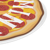 ペペロおもしろいニピザかわいい カッティングボード (角)
