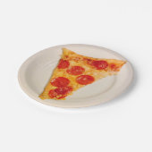 ペペロおもしろいニピザ4ヴィニー ペーパープレート (アングル)