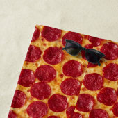 ペペロニピザ ビーチタオル (インサイチュ)