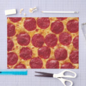 ペペロニピザ 薄葉紙 (クラフト)