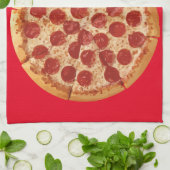 ペペローニピザサンダー_コーブ キッチンタオル (折り畳み)