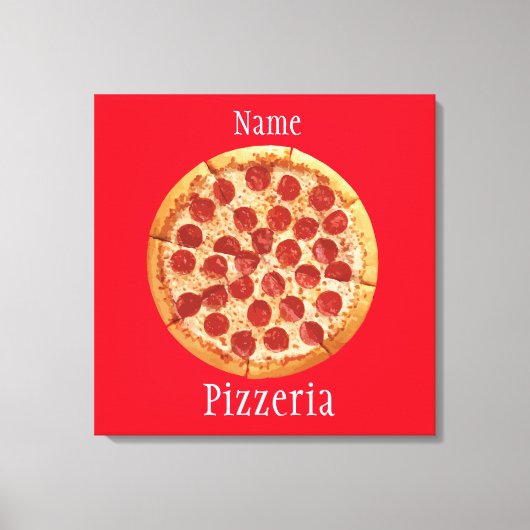 ペペローニピザサンダー_コーブ キャンバスプリント (正面)