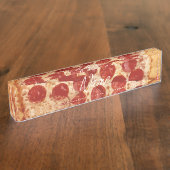 ペペローニピザサンダー_コーブ デスクネームプレート (側面)