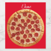 ペペローニピザサンダー_コーブ ワインラベル (シングルラベル)