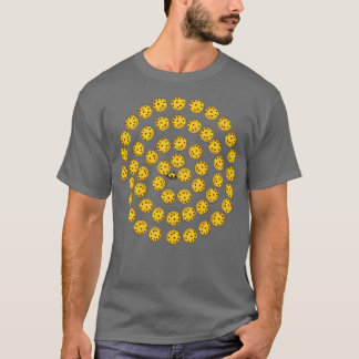 ペペローニピザスパイラルフード Tシャツ