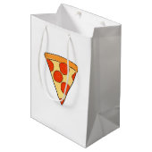 ペペローニピザスライスクラシックニューヨークスタイルピザ ミディアムペーパーバッグ (正面アングル)
