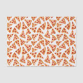 ペペローニピザスライス熱狂するおもしろい 薄葉紙 (正面)