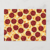 ペペローニピザパターン ポストカード (正面)