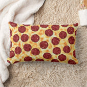 ペペローニピザパターン ランバークッション (ブランケット)