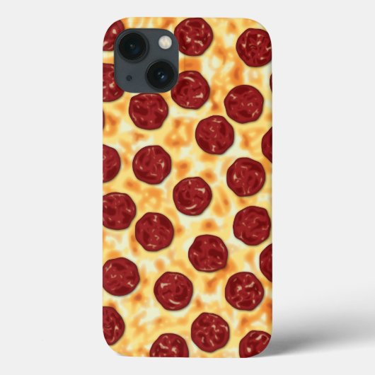 ペペローニピザパターン Case-Mate iPhoneケース (裏面)