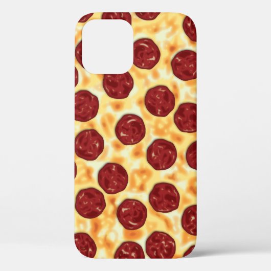ペペローニピザパターン Case-Mate iPhoneケース (裏面)
