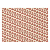 ペペローニピザパーティートッピング肉スライスのピザ テーブルクロス (正面(横))