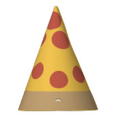 ペペローニピザパーティー帽子 パーティーハット (右)