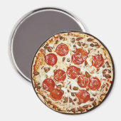 ペペローニピザ冷凍機磁石 マグネット (正面/裏面)