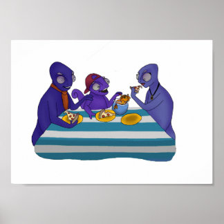 ペペローニピザ時間 ポスター