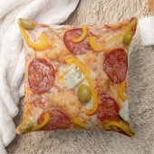 ペペローニピザ枕 クッション (ブランケット)