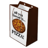 ペペローニピザ食品パーティー ミディアムペーパーバッグ (裏面アングル)