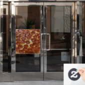 ペペローニピザ ウィンドウサイン (オフィスドア)