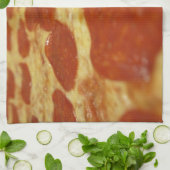 ペペローニピザ キッチンタオル (折り畳み)