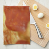 ペペローニピザ キッチンタオル (四つ折り)