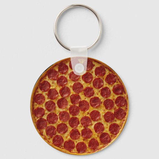 ペペローニピザ キーホルダー (正面)