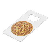 ペペローニピザ クレジットカード栓抜き (裏面アングル)