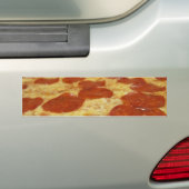 ペペローニピザ バンパーステッカー (車上)
