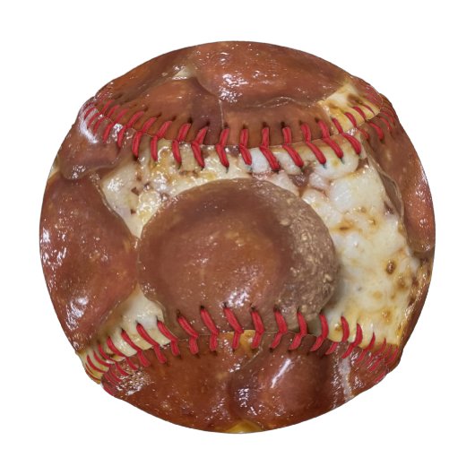 ペペローニピザ 野球ボール (正面)